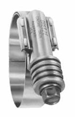 IDEAL TRIDON - Steel Auto-Adjustable Worm Drive Clamp - 5/8" Wide x 5/8" Thick, 7-3/4" Hose, 7-3/4 to 8-5/8" Diam - Makers Industrial Supply