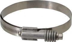 IDEAL TRIDON - Stainless Steel Auto-Adjustable Worm Drive Clamp - 5/8" Wide x 5/8" Thick, 3-3/4" Hose, 3-3/4 to 4-5/8" Diam - Makers Industrial Supply