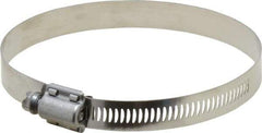 IDEAL TRIDON - SAE Size 60, 3-5/16 to 4-1/4" Diam, Stainless Steel MS Series MIL-Spec Worm Drive Clamp - 1/2" Wide, Material Grade 300 SERIES, Series MS Mil Spec - Makers Industrial Supply