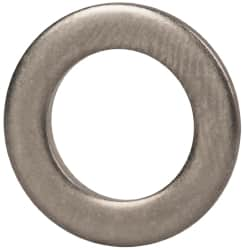 Made in USA - 3/8" Screw, Grade AN960 Stainless Steel Standard Flat Washer - 0.39" ID x 5/8" OD, 0.063" Thick, Passivated Finish, Meets Military Specifications - Makers Industrial Supply