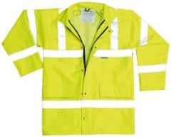 OccuNomix - Size 2XL Cold Weather & High Visibility Jacket - Yellow, Polyester, Zipper, Snaps Closure, 46 to 49" Chest - Makers Industrial Supply