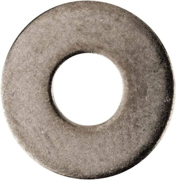 Made in USA - #4L Screw, Grade AN960 Stainless Steel Standard Flat Washer - 1/8" ID x 0.312" OD, 0.016" Thick, Passivated Finish, Meets Military Specifications - Makers Industrial Supply