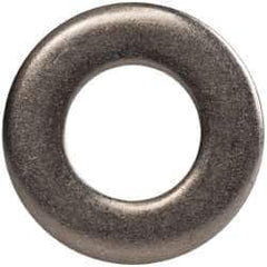 Made in USA - 1/4" Screw, Grade AN960 Stainless Steel Standard Flat Washer - 0.267" ID x 1/2" OD, 0.063" Thick, Passivated Finish, Meets Military Specifications - Makers Industrial Supply