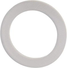 Made in USA - 3/8" Screw, Grade 6/6 Nylon Standard Flat Washer - 7/16" ID x 5/8" OD, 0.031" Thick, Plain Finish - Makers Industrial Supply