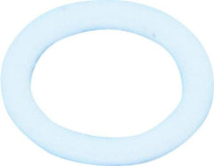 Made in USA - #8 Screw, PTFE Standard Flat Washer - 0.197" ID x 0.28" OD, 0.015" Thick, Plain Finish - Makers Industrial Supply