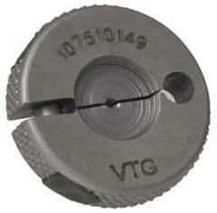 Vermont Gage - 4-40 No Go Single Ring Thread Gage - Class 3A, Tool Steel - Makers Industrial Supply