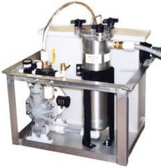 Made in USA - 40 to 125°F Max, Oil Separator/Filter - 100 GPH Oil Removal Capacity - Makers Industrial Supply