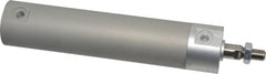 SMC PNEUMATICS - 1" Bore Double Acting Air Cylinder - 1/8 Port, 5/16-24 Rod Thread, 140 Max psi, 40 to 140°F - Makers Industrial Supply