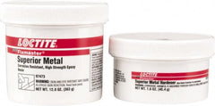 Loctite - 1 Lb Pail Two Part Epoxy - 20 min Working Time, 2,820 psi Shear Strength, Series Fixmaster - Makers Industrial Supply