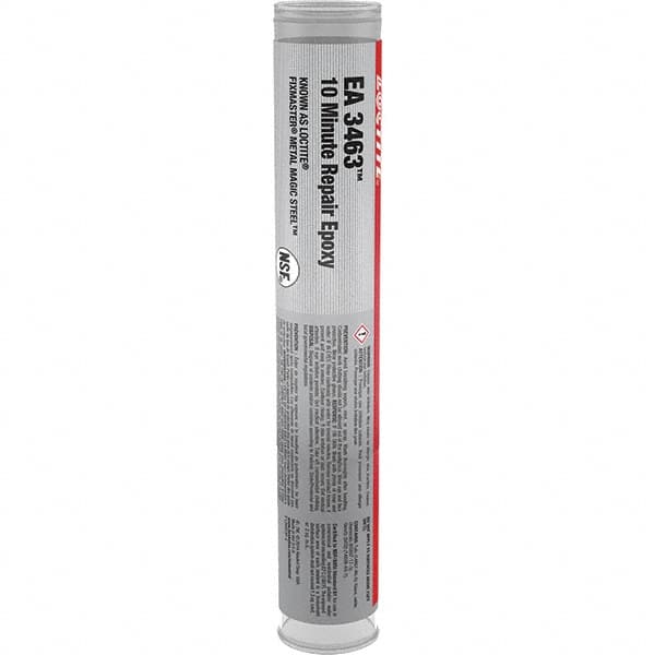 Loctite - 4 oz Stick Two Part Epoxy - 2.5 to 5 min Working Time, -30°C to 120°F, >500 psi Shear Strength - Makers Industrial Supply