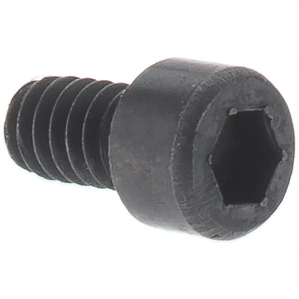 Holo-Krome - M10x1.50 Metric Coarse Hex Socket Drive, Socket Cap Screw - Grade 12.9 Alloy Steel, Black Oxide Finish, Fully Threaded, 20mm Length Under Head - Makers Industrial Supply