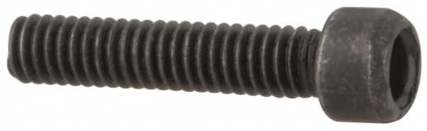 Value Collection - #1-72 UNF Hex Socket Drive, Socket Cap Screw - Alloy Steel, Black Oxide Finish, Fully Threaded, 3/8" Length Under Head - Makers Industrial Supply