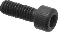 Value Collection - #6-40 UNF Hex Socket Drive, Socket Cap Screw - Alloy Steel, Black Oxide Finish, Fully Threaded, 3/8" Length Under Head - Makers Industrial Supply