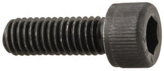 Value Collection - #8-36 UNF Hex Socket Drive, Socket Cap Screw - Alloy Steel, Black Oxide Finish, Fully Threaded, 1/2" Length Under Head - Makers Industrial Supply