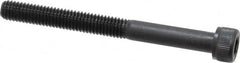 Value Collection - #10-32 UNF Hex Socket Drive, Socket Cap Screw - Alloy Steel, Black Oxide Finish, Partially Threaded, 2" Length Under Head - Makers Industrial Supply