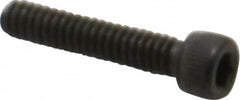 Value Collection - #3-48 UNC Hex Socket Drive, Socket Cap Screw - Alloy Steel, Black Oxide Finish, Fully Threaded, 1/2" Length Under Head - Makers Industrial Supply