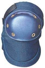 OccuNomix - Size Universal, Hook & Loop Straps, Hard Protective Cap, Knee Pad - Foam Rubber Padding, Blue, 2 Straps - Makers Industrial Supply