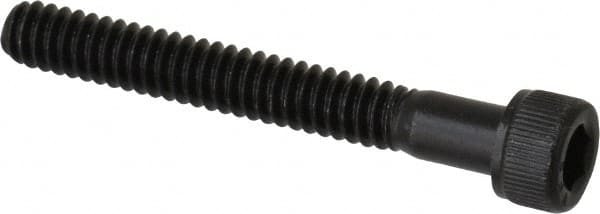 Value Collection - #10-24 UNC Hex Socket Drive, Socket Cap Screw - Alloy Steel, Black Oxide Finish, Partially Threaded, 1-1/2" Length Under Head - Makers Industrial Supply