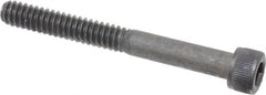 Value Collection - #10-24 UNC Hex Socket Drive, Socket Cap Screw - Alloy Steel, Black Oxide Finish, Partially Threaded, 1-3/4" Length Under Head - Makers Industrial Supply