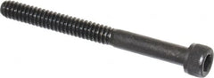 Value Collection - #10-24 UNC Hex Socket Drive, Socket Cap Screw - Alloy Steel, Black Oxide Finish, Partially Threaded, 2" Length Under Head - Makers Industrial Supply