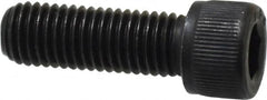 Value Collection - 1/4-28 UNF Hex Socket Drive, Socket Cap Screw - Alloy Steel, Black Oxide Finish, Fully Threaded, 3/4" Length Under Head - Makers Industrial Supply