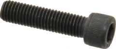 Value Collection - 1/4-28 UNF Hex Socket Drive, Socket Cap Screw - Alloy Steel, Black Oxide Finish, Fully Threaded, 1" Length Under Head - Makers Industrial Supply