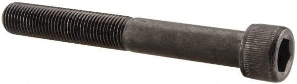 Value Collection - 3/8-24 UNF Hex Socket Drive, Socket Cap Screw - Alloy Steel, Black Oxide Finish, Partially Threaded, 3" Length Under Head - Makers Industrial Supply