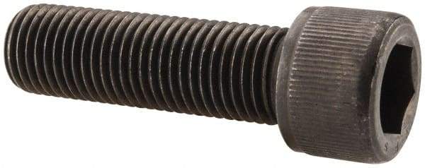 Value Collection - 7/16-20 UNF Hex Socket Drive, Socket Cap Screw - Alloy Steel, Black Oxide Finish, Fully Threaded, 1-1/2" Length Under Head - Makers Industrial Supply