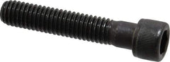 Value Collection - 3/8-16 UNC Hex Socket Drive, Socket Cap Screw - Alloy Steel, Black Oxide Finish, Partially Threaded, 2" Length Under Head - Makers Industrial Supply