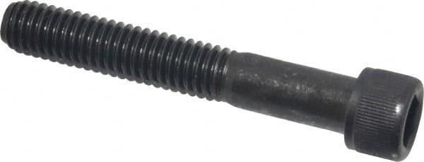 Value Collection - 3/8-16 UNC Hex Socket Drive, Socket Cap Screw - Alloy Steel, Black Oxide Finish, Partially Threaded, 2-1/2" Length Under Head - Makers Industrial Supply