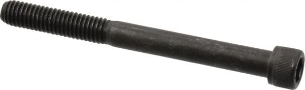 Value Collection - 3/8-16 UNC Hex Socket Drive, Socket Cap Screw - Alloy Steel, Black Oxide Finish, Partially Threaded, 4" Length Under Head - Makers Industrial Supply