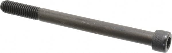 Value Collection - 1/2-13 UNC Hex Socket Drive, Socket Cap Screw - Alloy Steel, Black Oxide Finish, Partially Threaded, 6" Length Under Head - Makers Industrial Supply