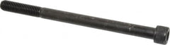 Value Collection - 1/2-13 UNC Hex Socket Drive, Socket Cap Screw - Alloy Steel, Black Oxide Finish, Partially Threaded, 7" Length Under Head - Makers Industrial Supply