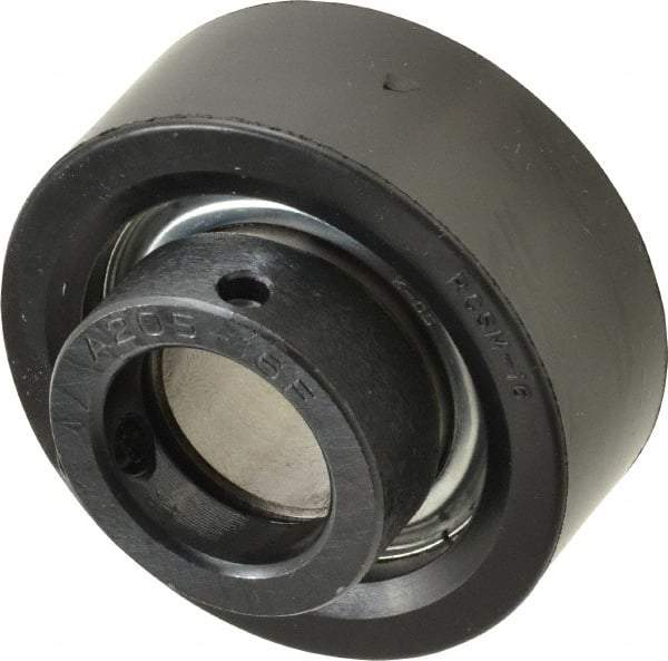 Value Collection - 1" ID x 2.047" OD, 3,100 Lb Dynamic Capacity, Cylindrical Insert Bearing - 1,740 Lb Static Capacity - Makers Industrial Supply