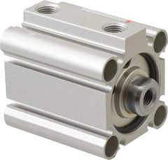 SMC PNEUMATICS - 3/4" Stroke x 1-1/4" Bore Double Acting Air Cylinder - 1/8 Port, 5/16-24 Rod Thread, 145 Max psi, 15 to 160°F - Makers Industrial Supply