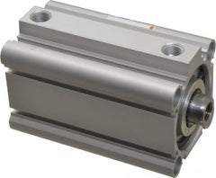 SMC PNEUMATICS - 1-15/16" Stroke x 1-1/2" Bore Double Acting Air Cylinder - 1/8 Port, 3/8-24 Rod Thread, 145 Max psi, 15 to 160°F - Makers Industrial Supply