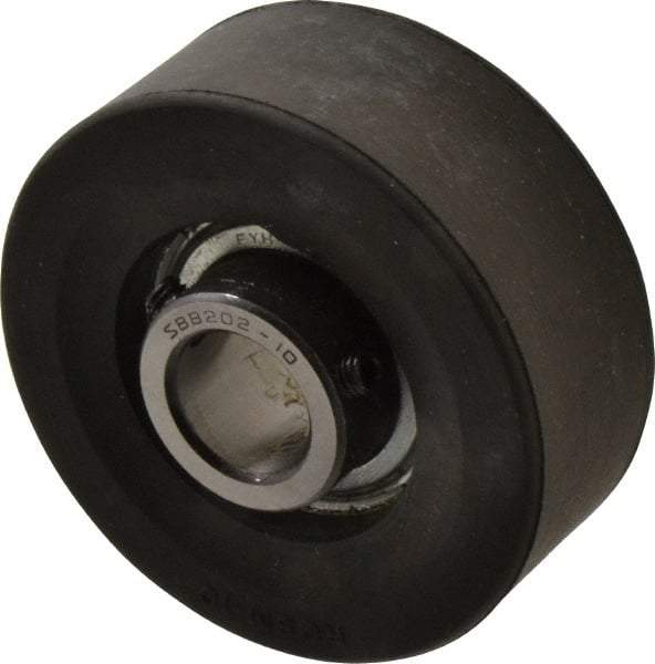 Value Collection - 5/8" ID x 1.575" OD, 2,110 Lb Dynamic Capacity, Cylindrical Insert Bearing - 1,060 Lb Static Capacity - Makers Industrial Supply