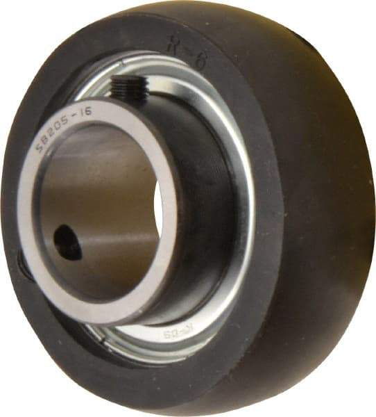 Value Collection - 1" ID x 2.047" OD, 3,100 Lb Dynamic Capacity, Spherical Insert Bearing - 1,740 Lb Static Capacity - Makers Industrial Supply