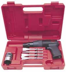 Chicago Pneumatic - 3,200 BPM, 2-5/8 Inch Long Stroke, Pneumatic Chiseling Hammer - 14.6 CFM Air Consumption - Makers Industrial Supply