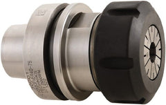 Collet Chuck: 1″ Capacity, ER Collet, Taper Shank 75 mm Projection