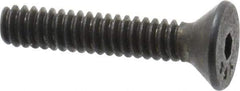 Value Collection - #4-40 UNC Hex Socket Drive, 82° Flat Screw - Alloy Steel, Black Oxide Finish, Fully Threaded, 5/8" OAL - Makers Industrial Supply