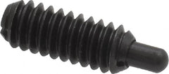 Gibraltar - 1/4-20, 5/8" Thread Length, 3/16" Plunger Projection, Steel Threaded Spring Plunger - 0.119" Max Plunger Diam, 0.5 Lb Init End Force, 6 Lb Final End Force - Makers Industrial Supply