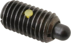 Gibraltar - 5/8-11, 1-1/8" Thread Length, 5/16" Plunger Projection, Steel Threaded Spring Plunger - 0.31" Max Plunger Diam, 2 Lb Init End Force, 10.5 Lb Final End Force - Makers Industrial Supply