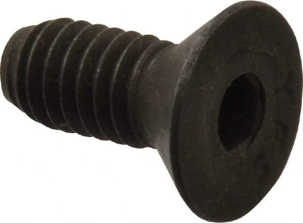 Value Collection - 5/16-18 UNC Hex Socket Drive, 82° Flat Screw - Alloy Steel, Black Oxide Finish, Fully Threaded, 3/4" OAL - Makers Industrial Supply