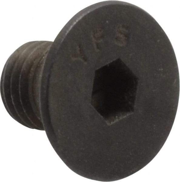 Value Collection - 1/4-28 UNF Hex Socket Drive, 82° Flat Screw - Alloy Steel, Black Oxide Finish, Fully Threaded, 3/8" OAL - Makers Industrial Supply