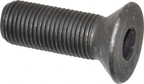 Value Collection - 1/2-20 UNF Hex Socket Drive, 82° Flat Screw - Alloy Steel, Black Oxide Finish, Fully Threaded, 1-1/2" OAL - Makers Industrial Supply