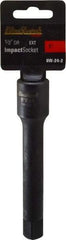 Blackhawk by Proto - 1/2" Drive Impact Socket Extension - 5" OAL - Makers Industrial Supply