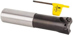 Kennametal - 1-1/4" Cut Diam, 0.06" Max Depth, 1-1/4" Shank Diam, Cylindrical Shank Indexable High-Feed Helical End Mill - Screw Holding Method, WP..06X4.. Insert, KF Toolholder, Through Coolant - Makers Industrial Supply