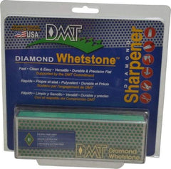 DMT - 6" Long x 2" Wide x 3/4" Thick, Diam ond Sharpening Stone - Rectangle, 1200 Grit, Extra Fine Grade - Makers Industrial Supply