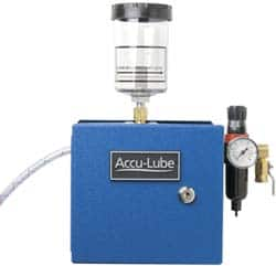 Accu-Lube - 1 Outlet, 10 Ounce Tank Capacity, Micro Lubricant System - 12' Coolant Line Length - Makers Industrial Supply